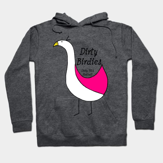 The Dirty Birdy - Dirty Bits Vintage Hoodie by DirtyBits